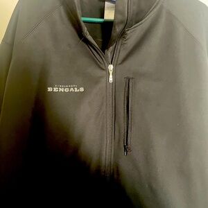 NFL‎ Cincinnati Bengals Zip Up Jacket Size XL/TG